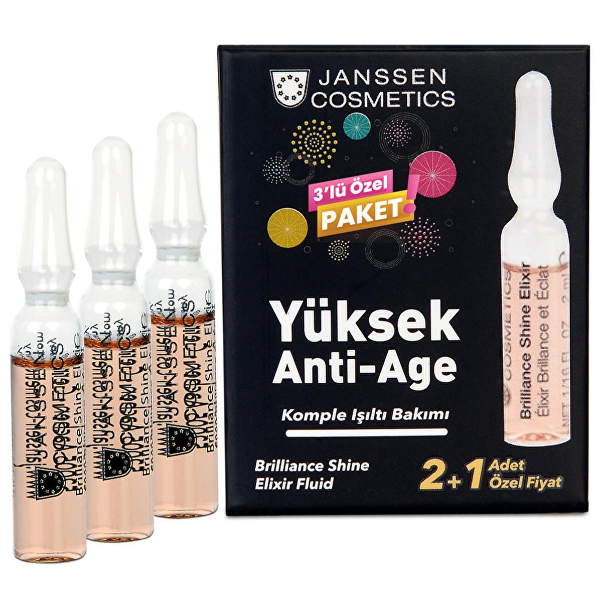 Janssen Cosmetics Anti-Wrinkle Eye Serum Ampoules - Anti-Aging Skincare with Peptide Complex & Hyaluronic Acid - Glamourous Grace