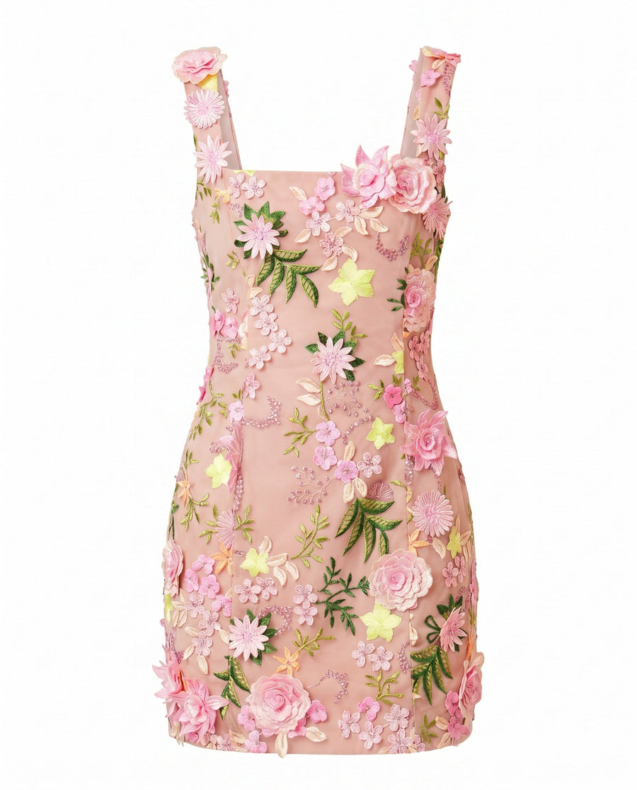 Aella Mini Dress - Pink (Final Sale) - Glamourous Grace