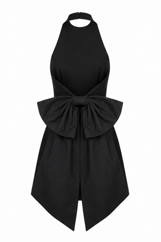 Eden Cocktail Mini Dress – Black (Final Sale) - Glamourous Grace