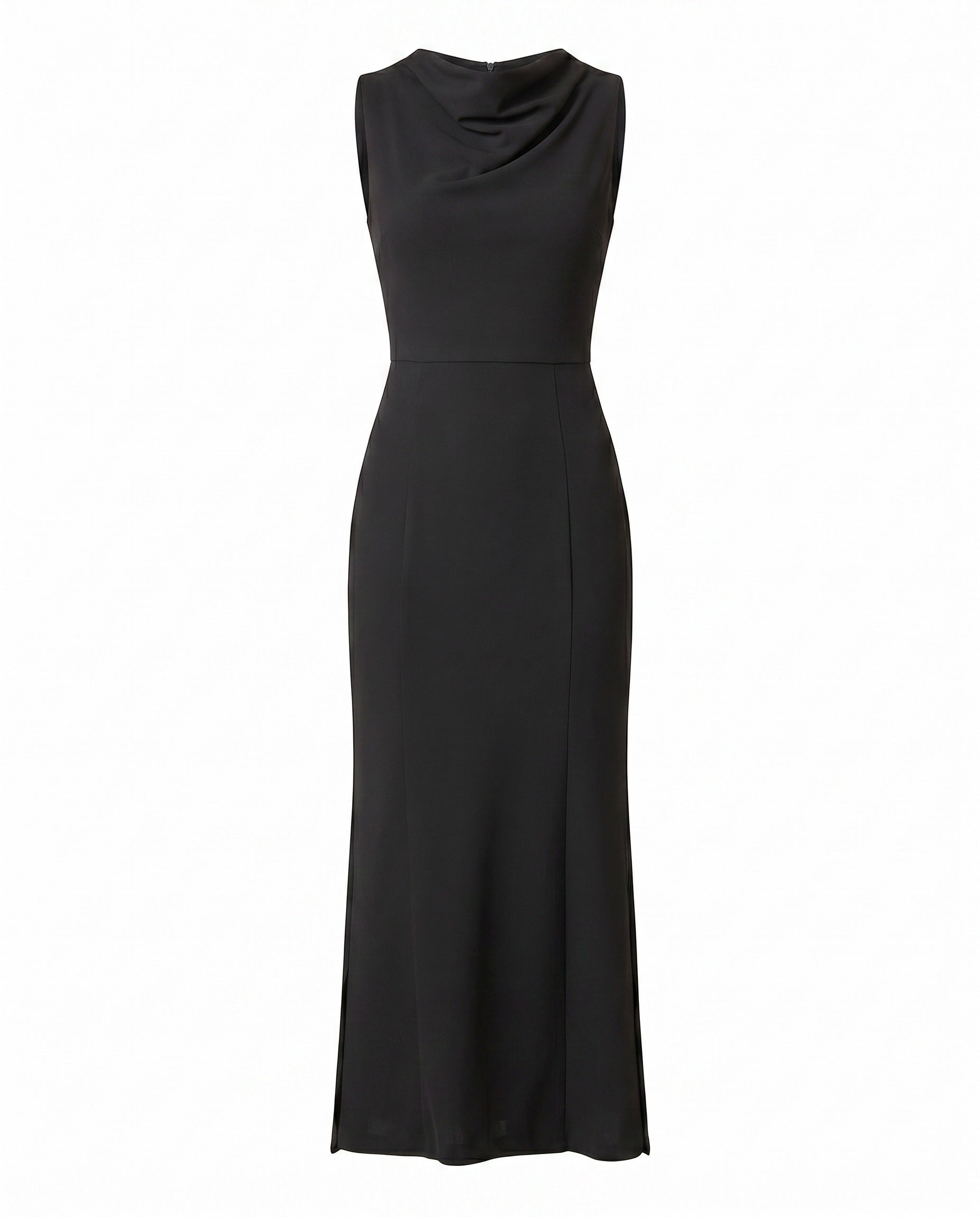 Jamie Midi Dress – Black - Glamourous Grace
