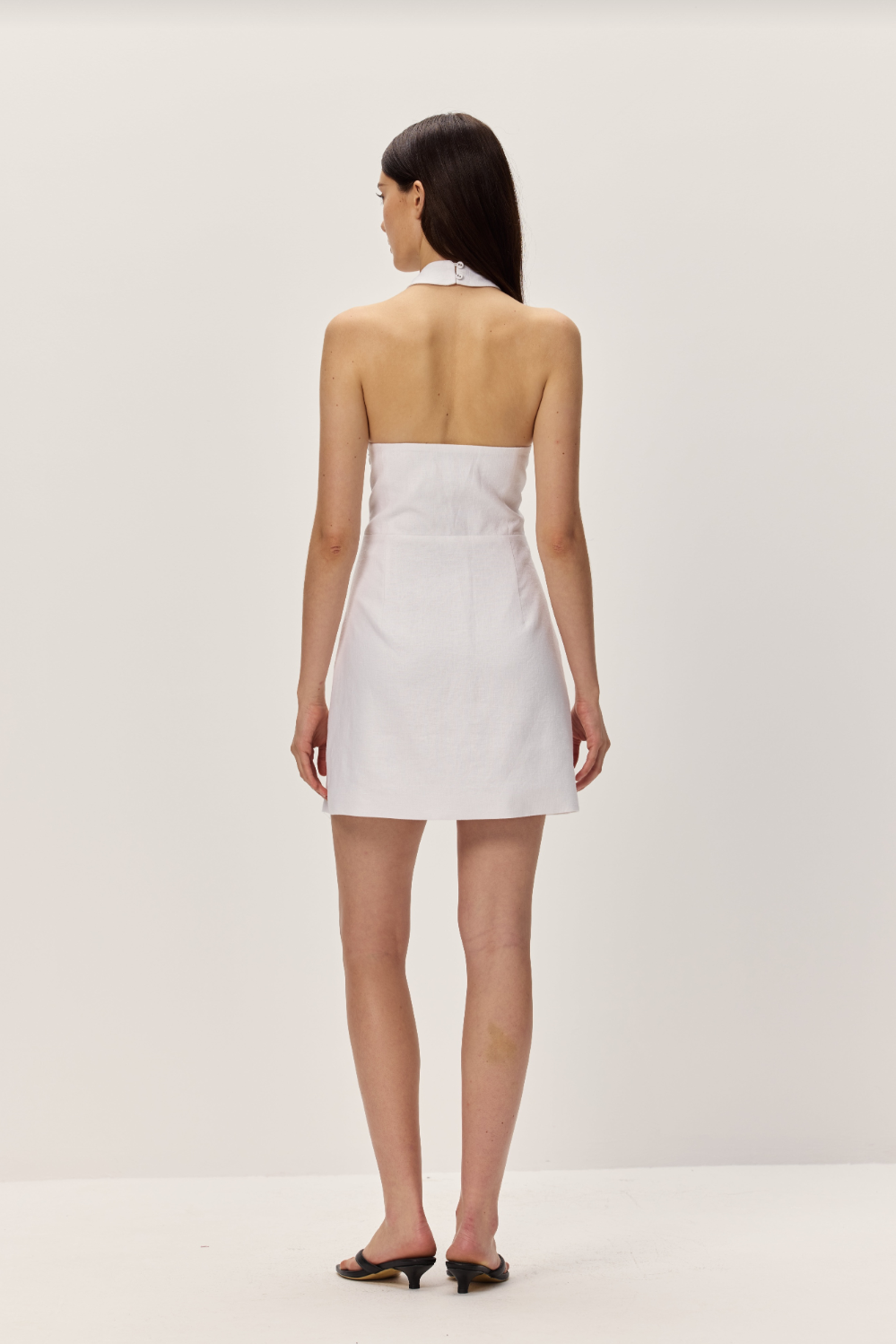 Lorien White Mini Dress - Glamourous Grace