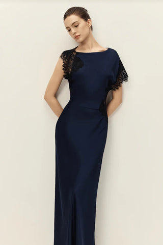 Maris Navy Dress - Glamourous Grace