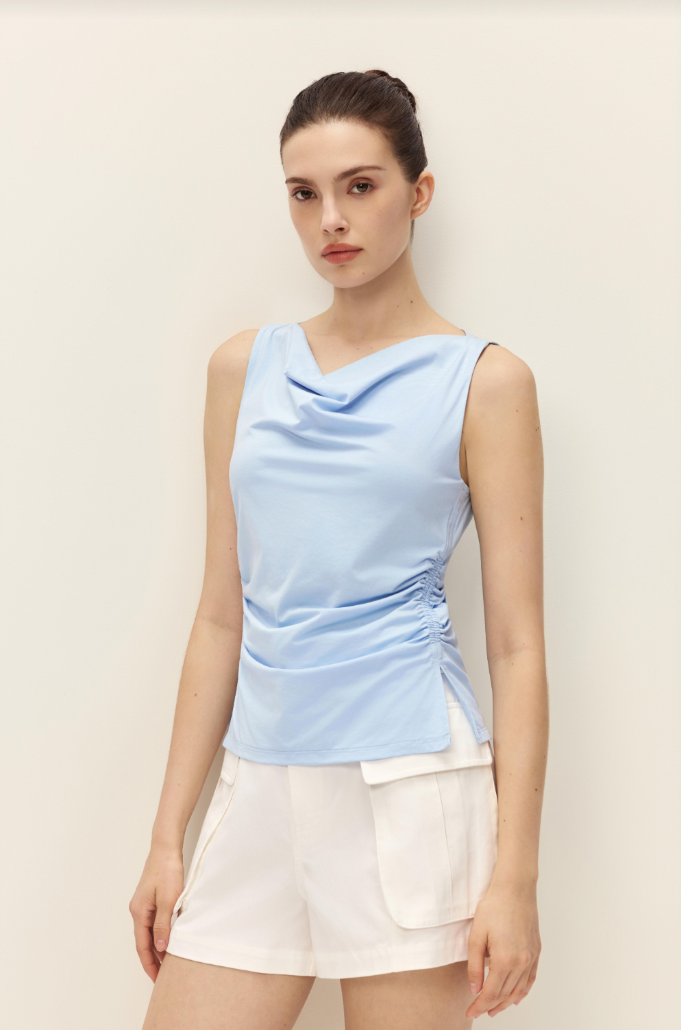 Myra Blue Top - Glamourous Grace