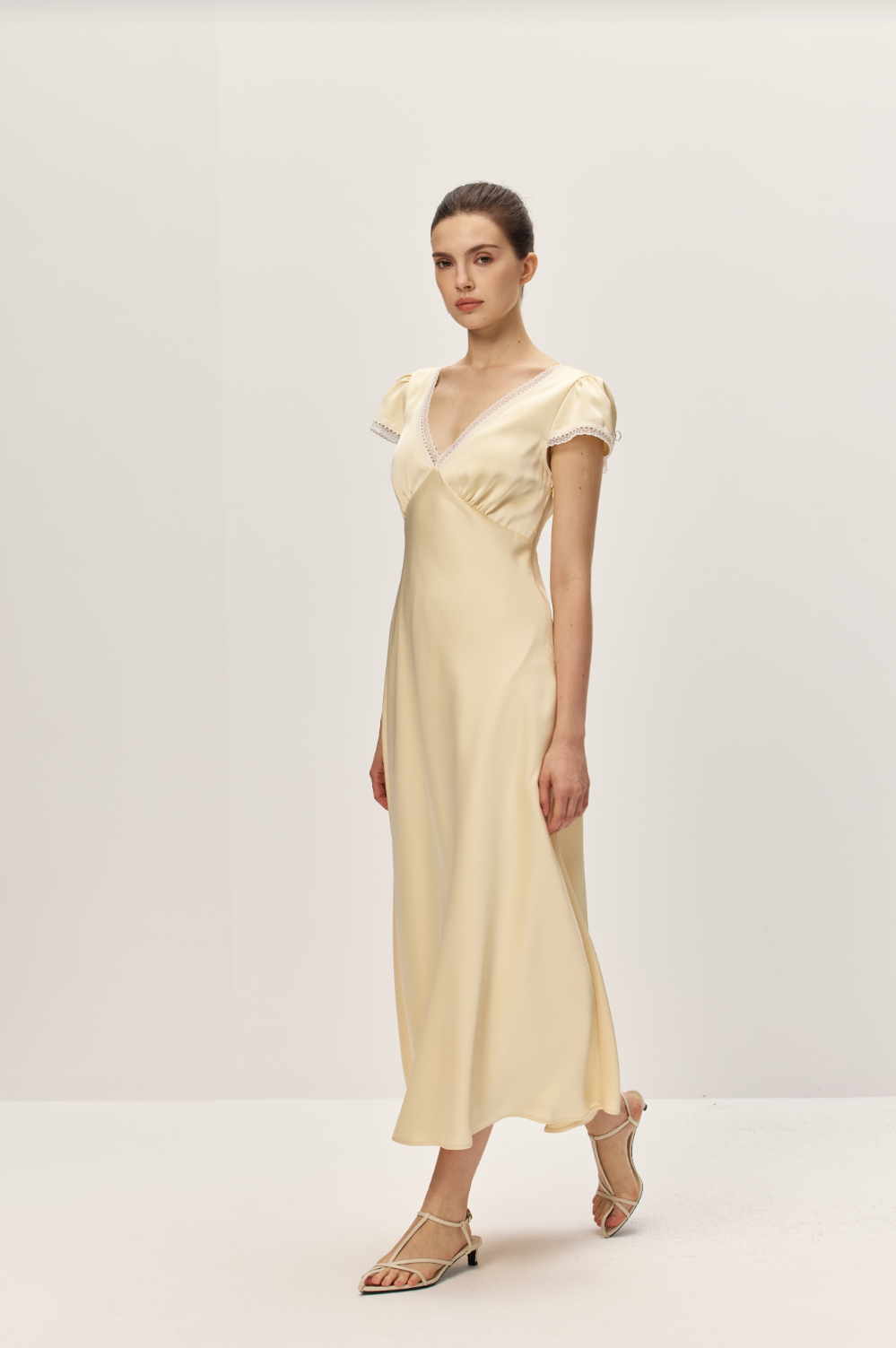 Ondine Butter Yellow Dress - Glamourous Grace