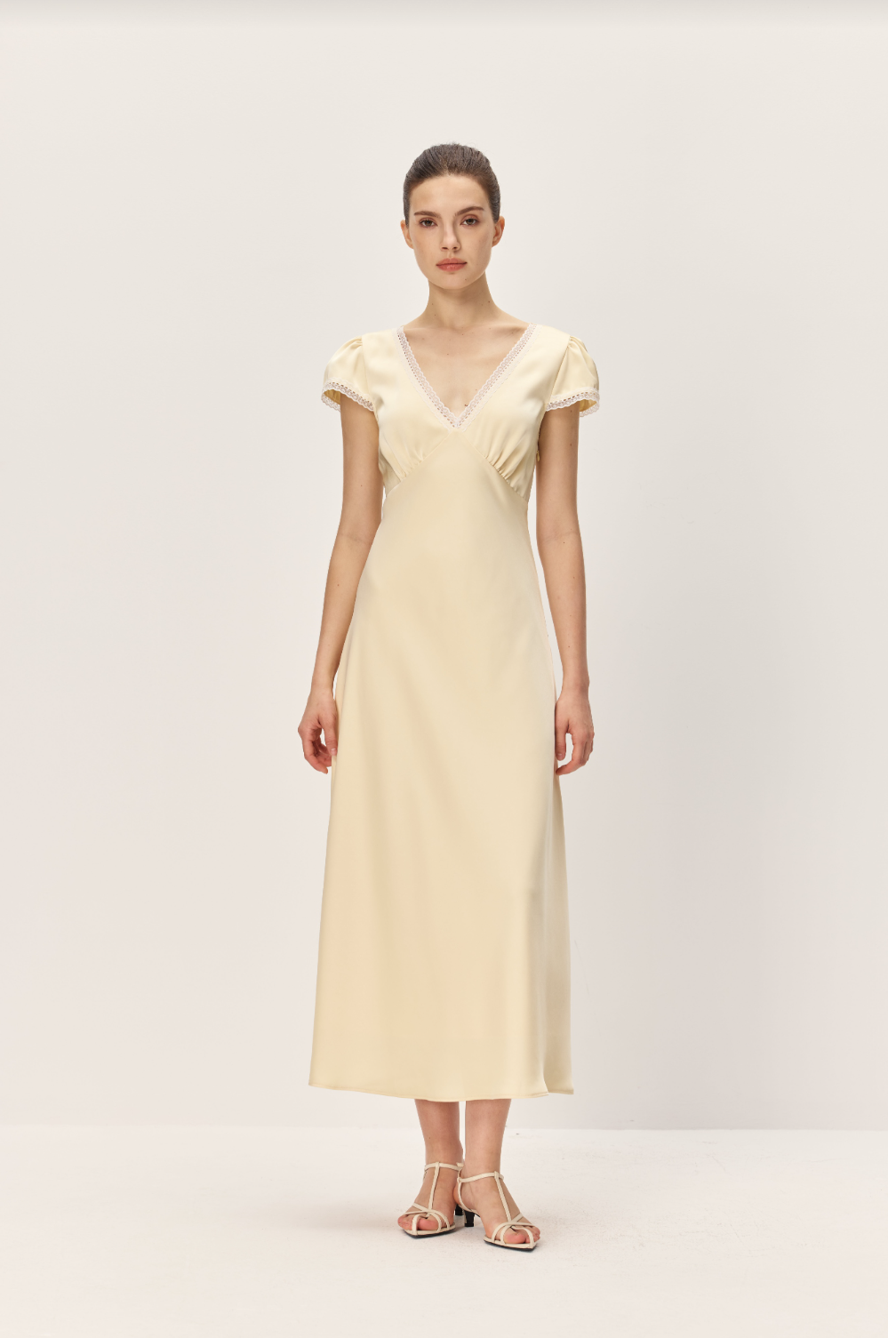 Ondine Butter Yellow Dress - Glamourous Grace