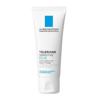 La Roche Posay Toleriane Sensitive Rich Moisturizing Face Cream for Sensitive Skin - 48 Hour Hydration, Fragrance-Free & Alcohol-Free - Glamourous Grace