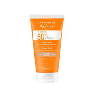 Avene Tinted Sunscreen Fluide SPF 50+ for Normal & Combination Skin - 50ml - Glamourous Grace