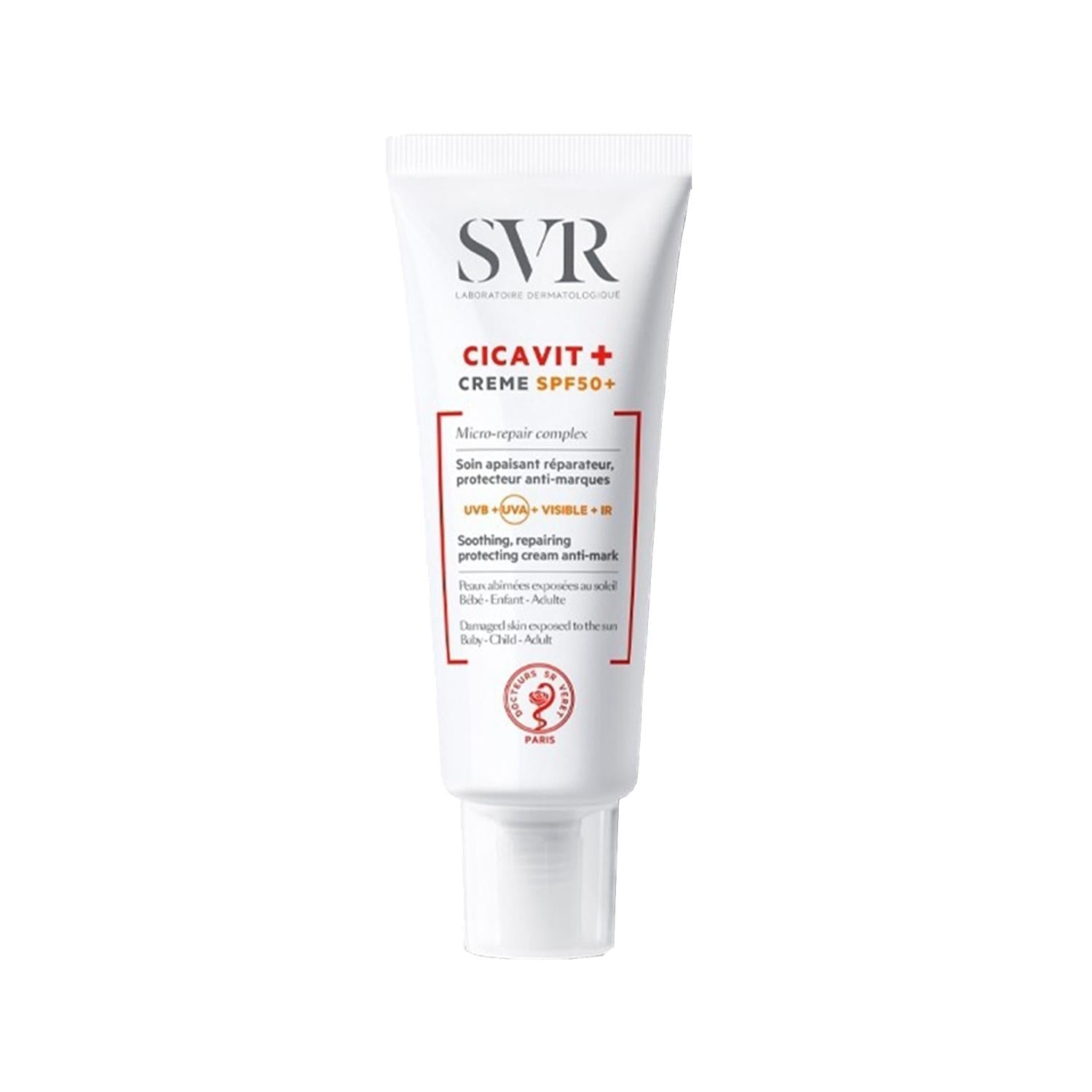 Svr Cicavit + Cream Spf50 + 40ml - Glamourous Grace