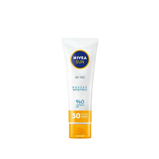 Nivea Nivea Sun Sensitive Skin Sunscreen SPF50 Face Cream - Soothing Sun Protection for Facial Skin - Glamourous Grace
