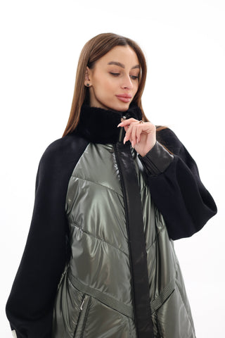 Kopenhagen Fur® Mink Italian Cashmere Wool Vogue Coat