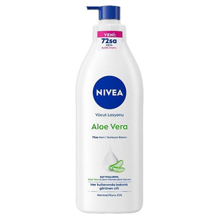 Nivea Aloe Vera 72-Hour Moisturizing Body Lotion for Dry Skin - Long-Lasting Hydration & Softness - Glamourous Grace
