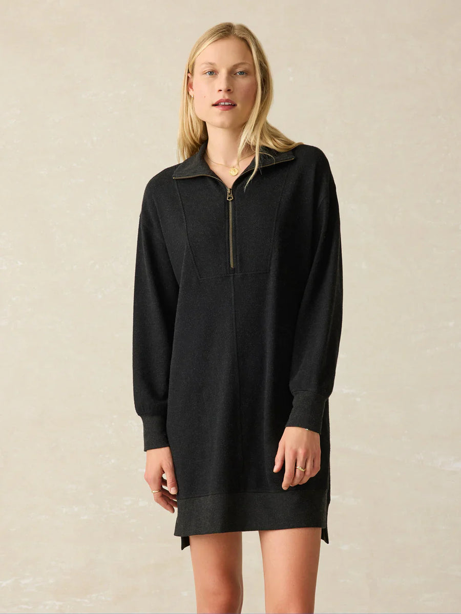 Faherty Legend Quarter Zip Dress - Glamourous Grace