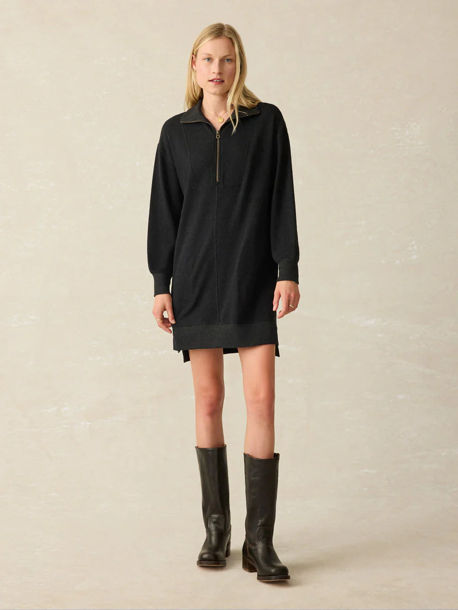 Faherty Legend Quarter Zip Dress - Glamourous Grace