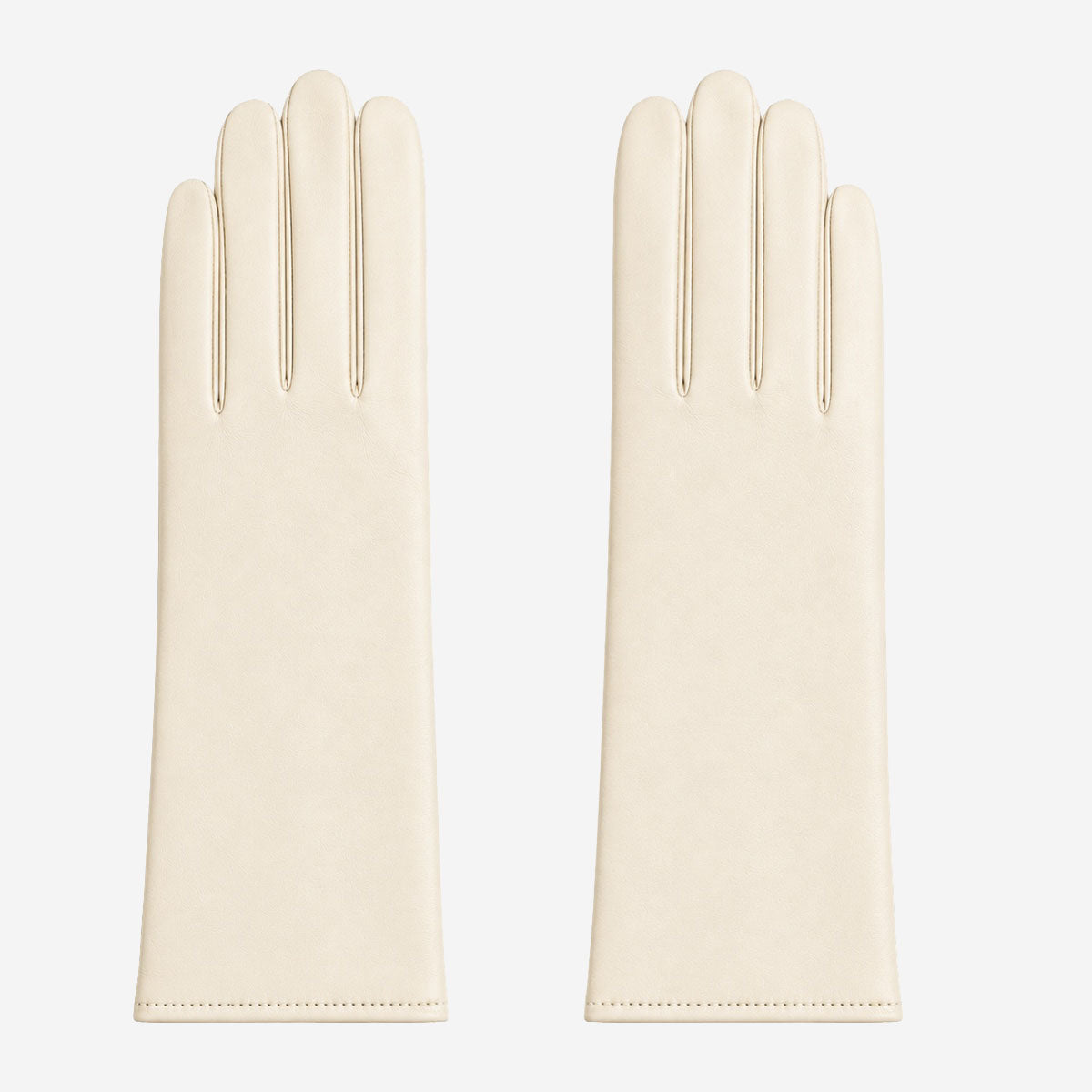 FC04 (cream) - Women's Italian cashmere lined leather gloves - Glamourous Grace