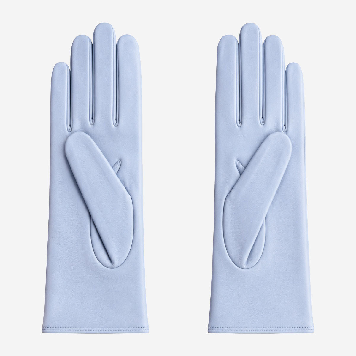 FC04 (sky) - Women's Italian cashmere lined leather gloves - Glamourous Grace