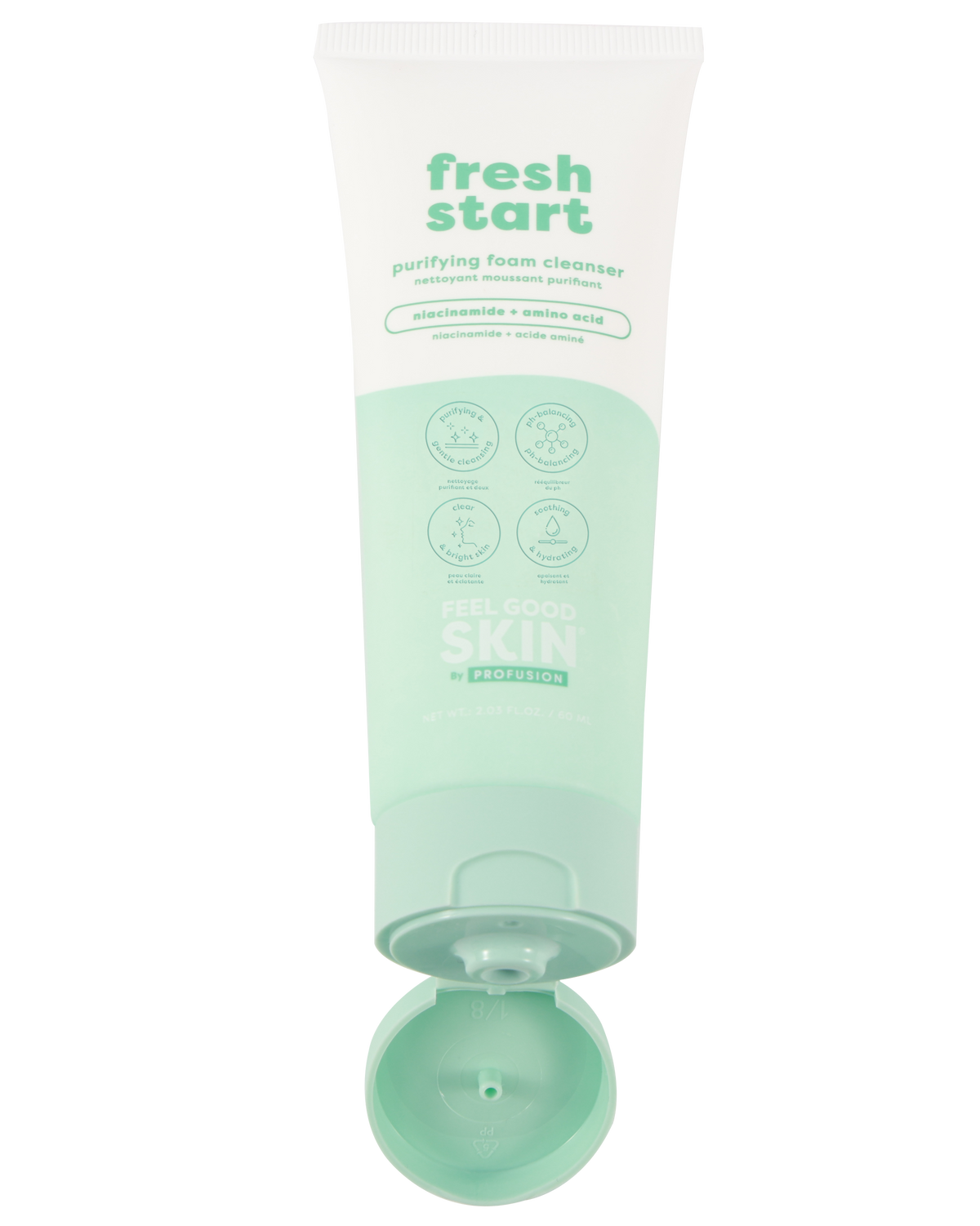 Feel Good Skin | Fresh Start Purifying Concentrated Foam Cleanser - Glamourous Grace