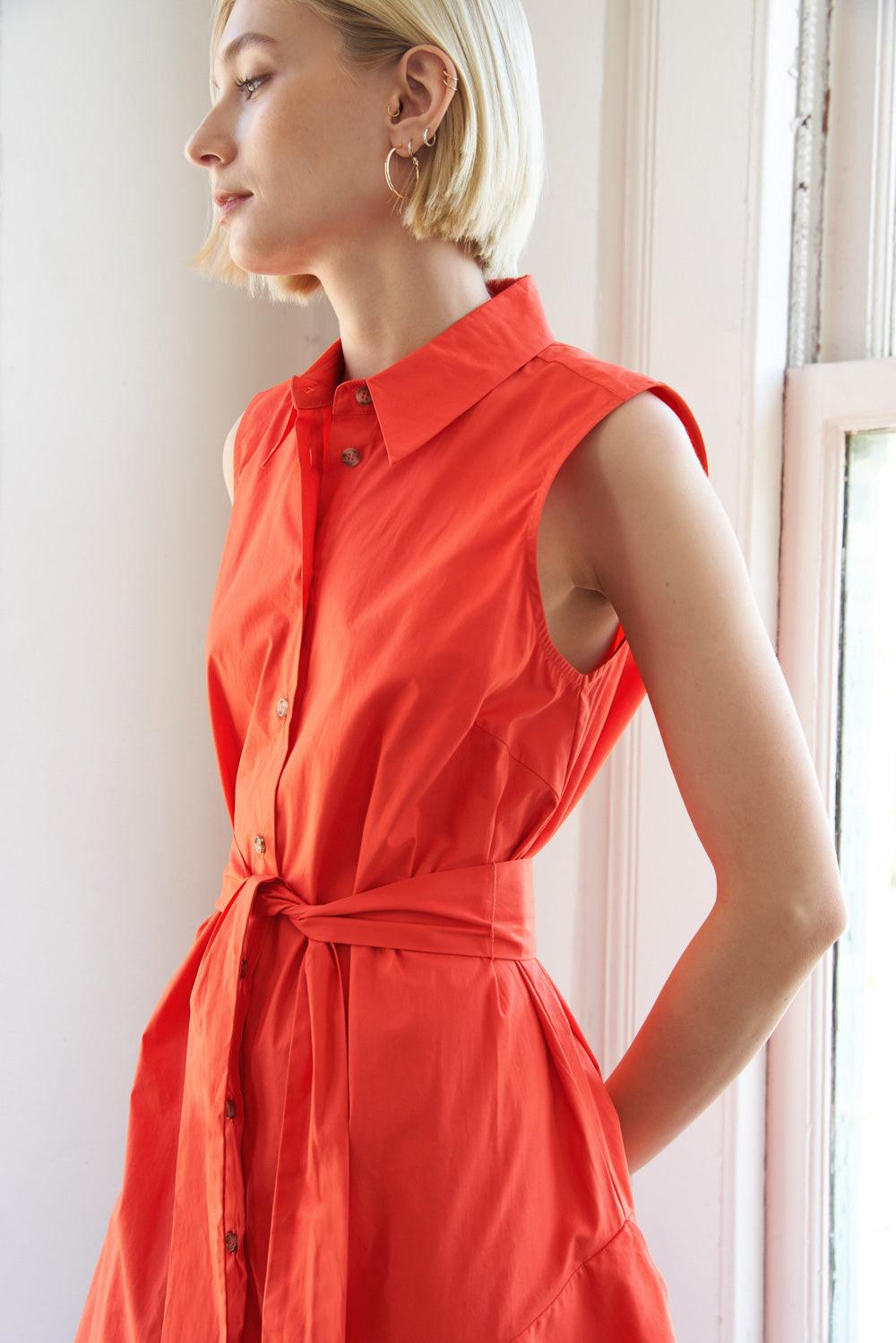 LOOKING MY WAY WOVEN MIDI DRESS - Glamourous Grace