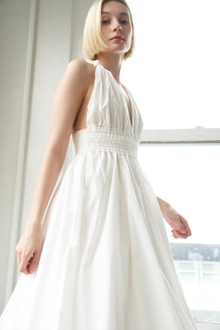 BIG CITY DREAMS WOVEN MIDI DRESS - Glamourous Grace