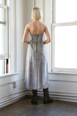 SECRET CRUSH TWILL MIDI DRESS - Glamourous Grace