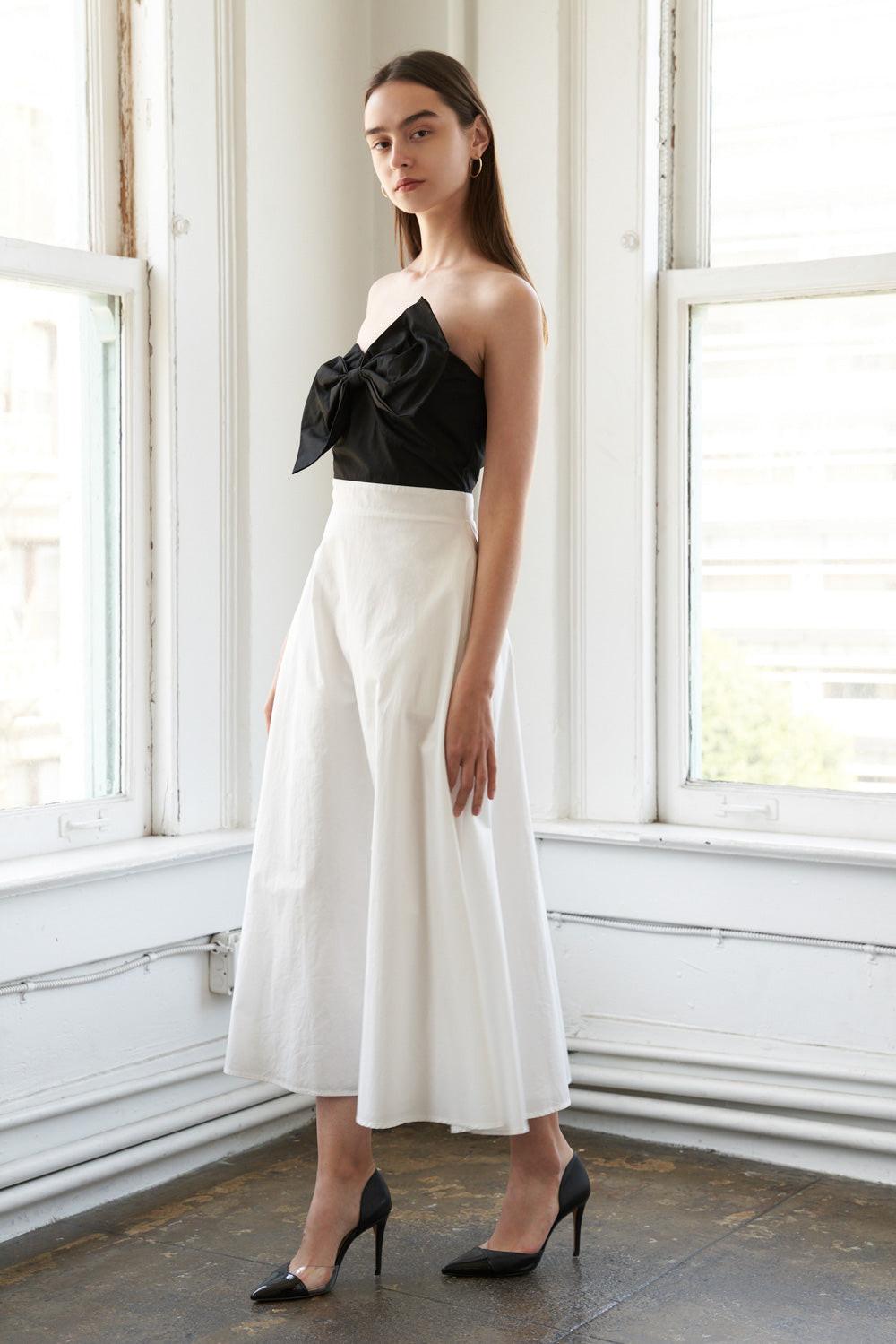 BLISSFUL BREEZE WOVEN MIDI DRESS - Glamourous Grace