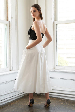 BLISSFUL BREEZE WOVEN MIDI DRESS - Glamourous Grace