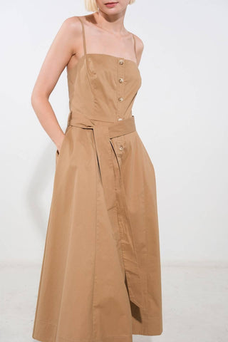 PROOF OF PERFECTION WOVEN MIDI DRESS - Glamourous Grace