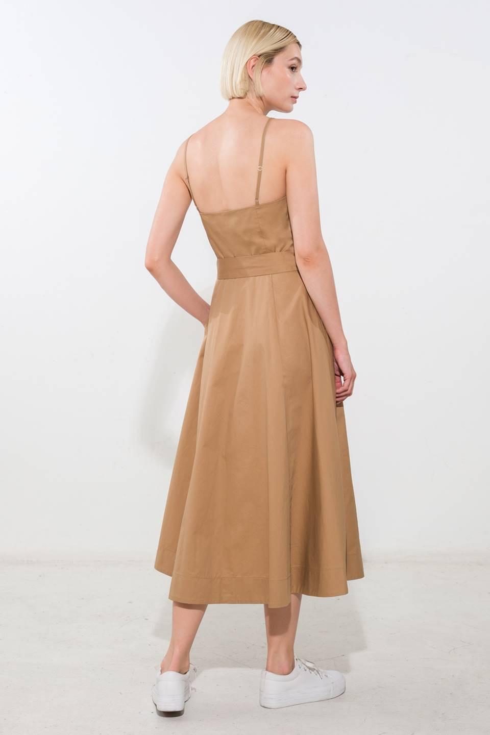 PROOF OF PERFECTION WOVEN MIDI DRESS - Glamourous Grace
