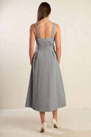 CALIFORNIA DREAMING WOVEN MIDI DRESS - Glamourous Grace
