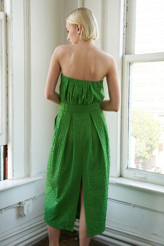 IN DOLLY WE TRUST WOVEN MIDI DRESS - Glamourous Grace