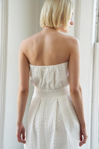IN DOLLY WE TRUST WOVEN MIDI DRESS - Glamourous Grace