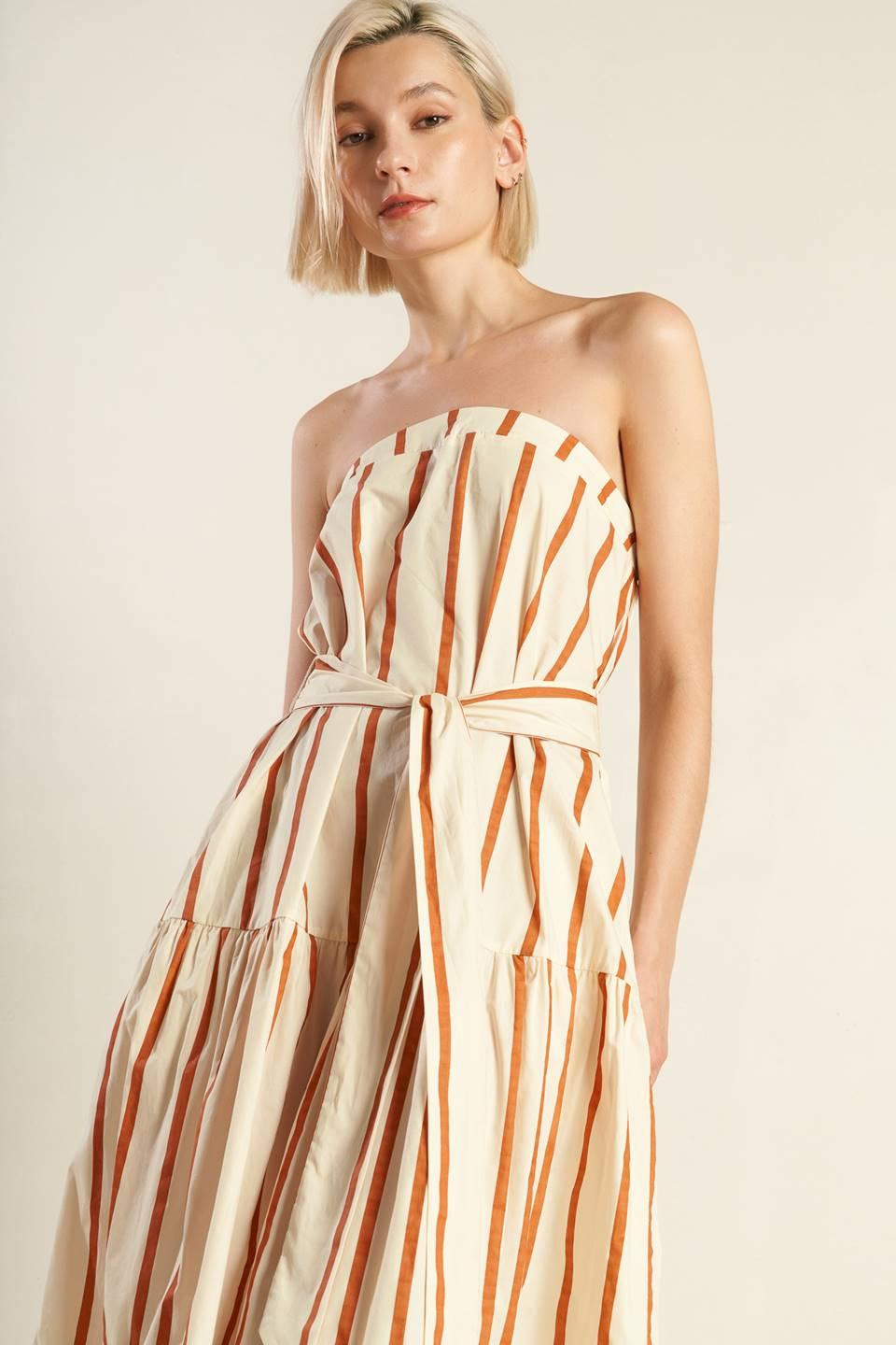 SWEET REMINISCENCE WOVEN MAXI DRESS - Glamourous Grace