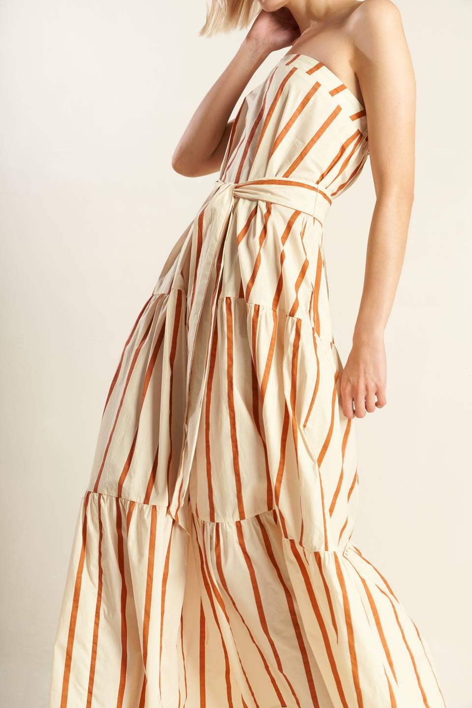 SWEET REMINISCENCE WOVEN MAXI DRESS - Glamourous Grace