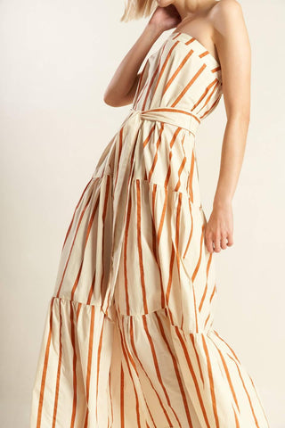 SWEET REMINISCENCE WOVEN MAXI DRESS - Glamourous Grace