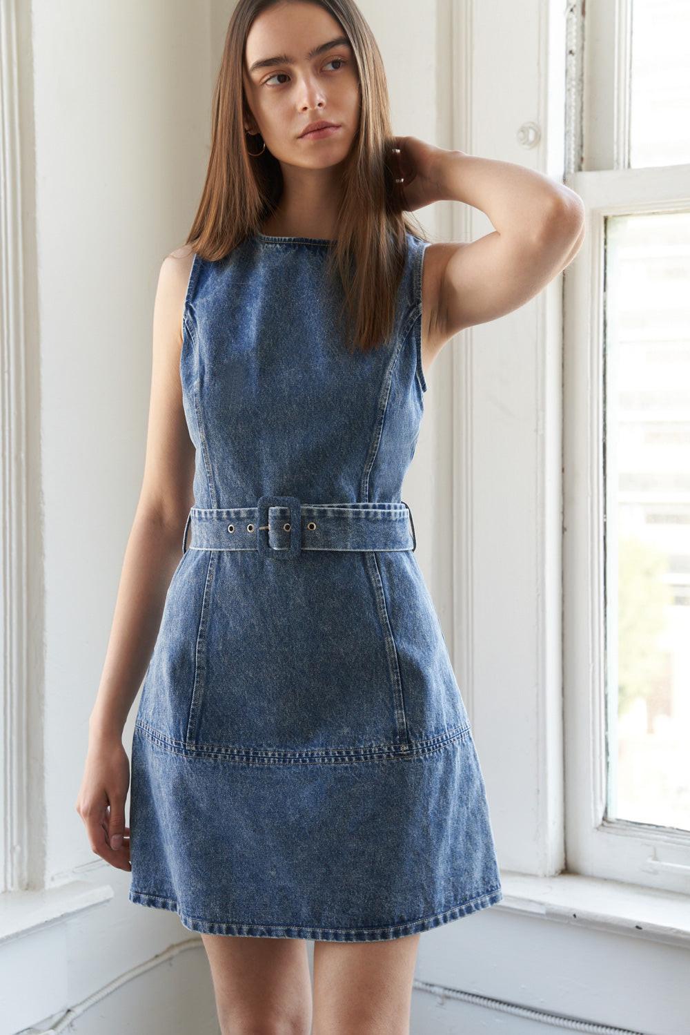 TURN A NEW LEAF MINI DRESS - Glamourous Grace