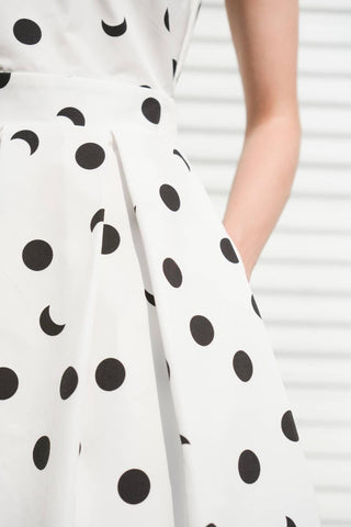 HARMONY HORIZON WOVEN MIDI DRESS - Glamourous Grace