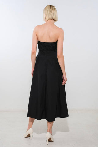 MYSTIC MUSE WOVEN MIDI DRESS - Glamourous Grace