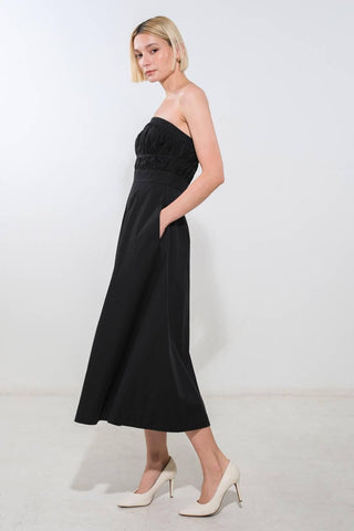 MYSTIC MUSE WOVEN MIDI DRESS - Glamourous Grace