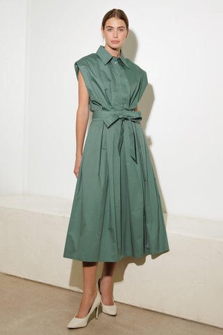 DEEPER CONNECTION WOVEN MIDI DRESS - Glamourous Grace