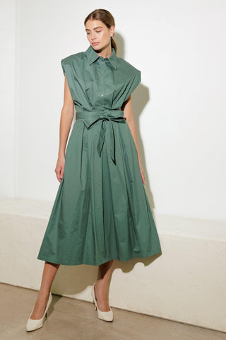 DEEPER CONNECTION WOVEN MIDI DRESS - Glamourous Grace