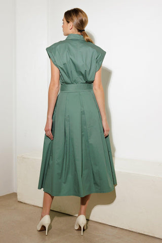 DEEPER CONNECTION WOVEN MIDI DRESS - Glamourous Grace