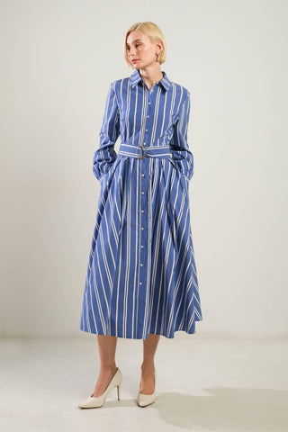 PETAL POWER MIDI SHIRT DRESS - Glamourous Grace