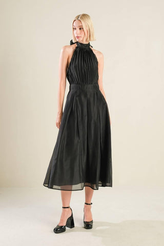 INVITATION TO LOVE WOVEN MIDI DRESS - Glamourous Grace