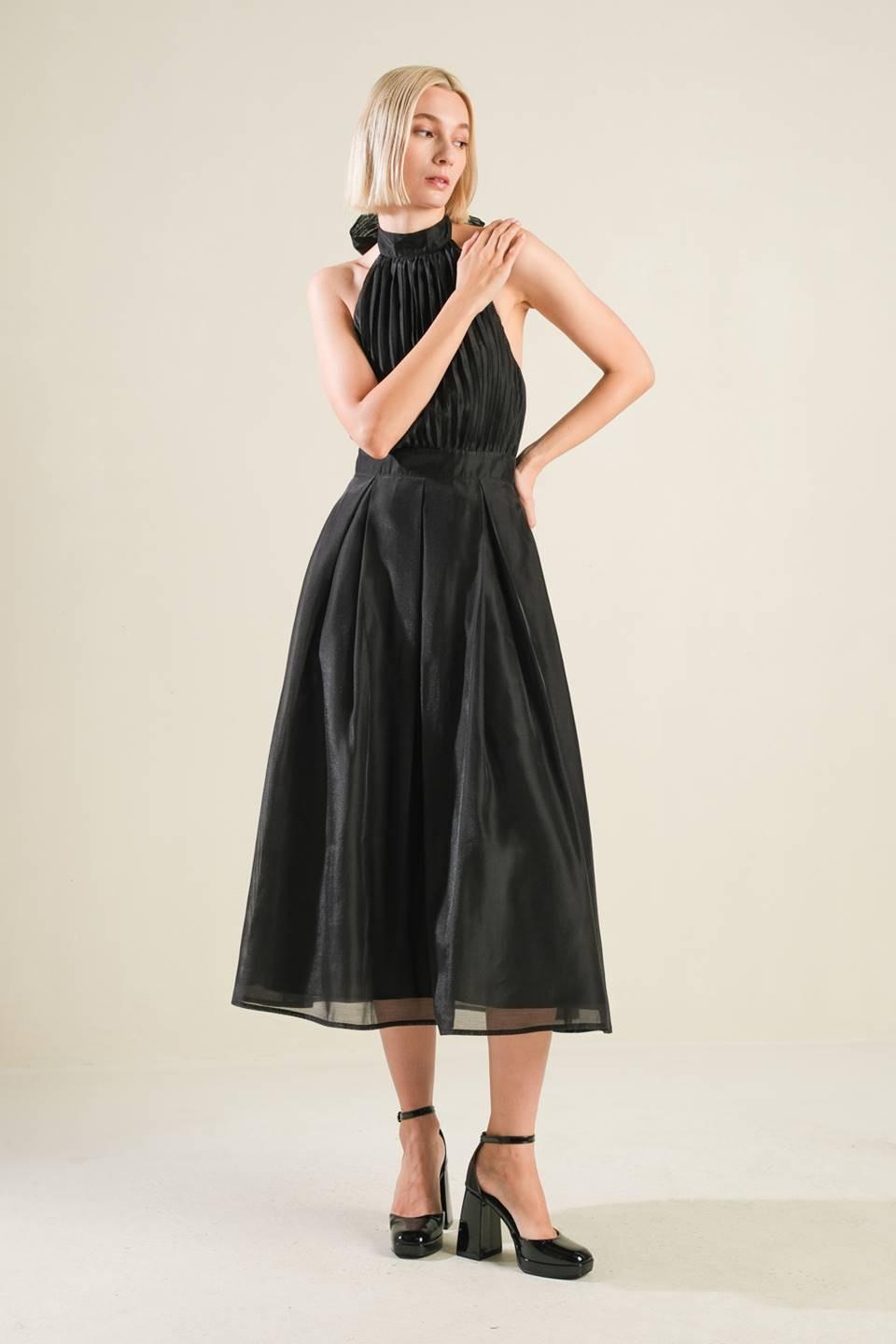INVITATION TO LOVE WOVEN MIDI DRESS - Glamourous Grace
