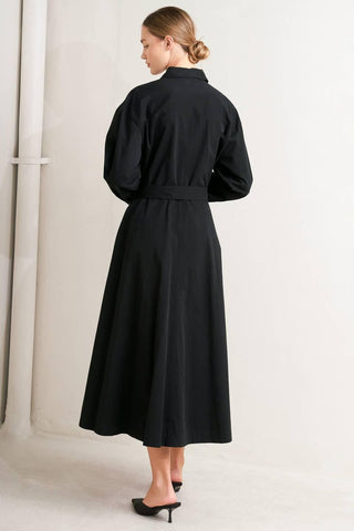 CHARMING DECISION WOVEN MIDI DRESS - Glamourous Grace
