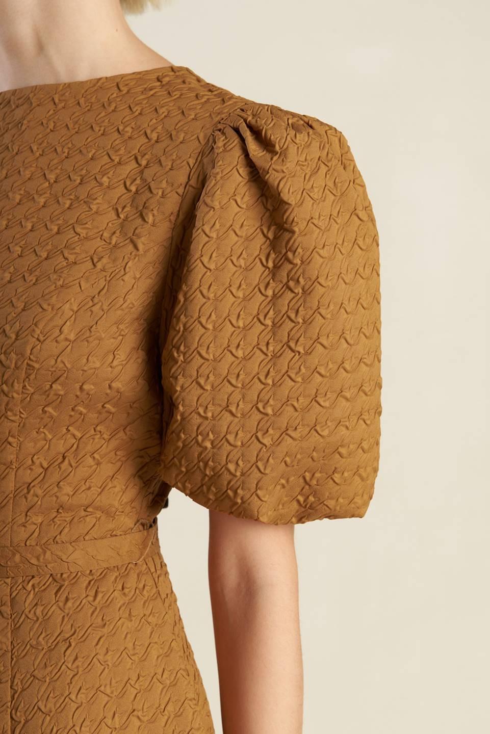 CAN'T STOP ME WOVEN MIDI DRESS - Glamourous Grace