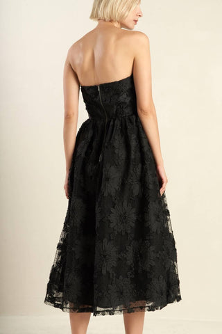 CONFIDENCE GAME LACE MIDI DRESS - Glamourous Grace