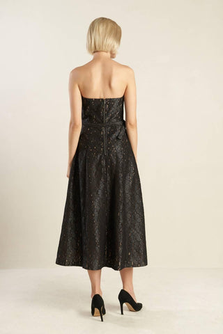 THE TRUTH IS WOVEN LACE MIDI DRESS - Glamourous Grace