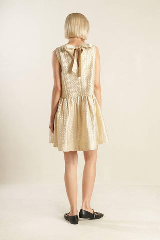 HORIZON HIDEAWAY WOVEN MINI DRESS - Glamourous Grace