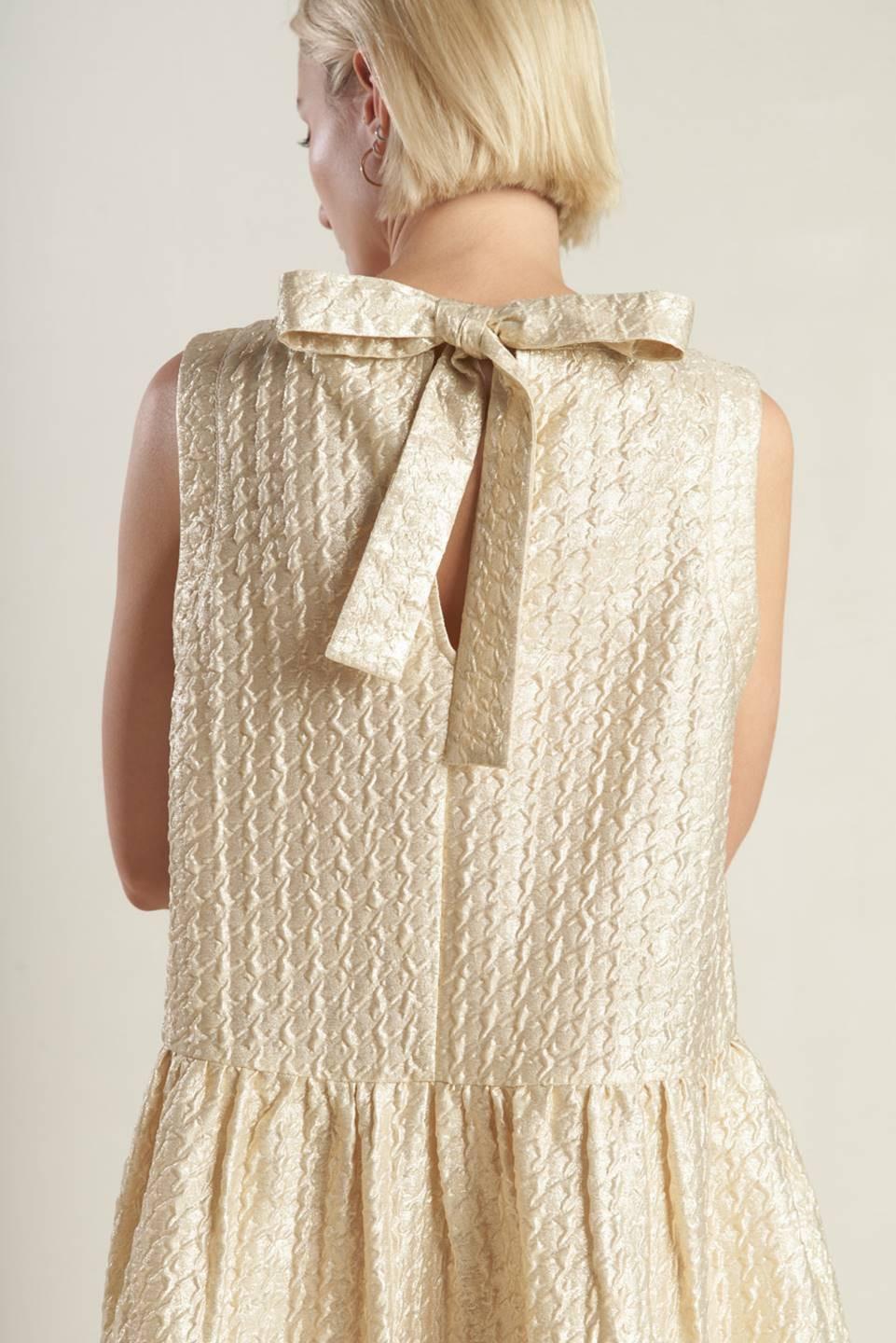HORIZON HIDEAWAY WOVEN MINI DRESS - Glamourous Grace