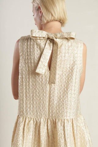 HORIZON HIDEAWAY WOVEN MINI DRESS - Glamourous Grace